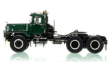 1:50 scale model of the Mack RD800 Tandem Axle Tractor - Green over Black