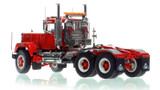 1:50 scale model of Mack Superliner Heavy Spec Tandem Axle Tractor - Red over Red