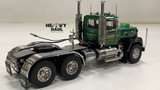First decorated prototype of the 1:50 scale Greene 1986 Mack Superliner Tandem Axle Tractor. Details subject to change. First decorated prototype of the 1:50 scale Greene 1986 Mack Superliner Tandem Axle Tractor. Details subject to change.