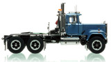 1:50 scale model of Mack Superliner Heavy Spec Tandem Axle Tractor - Metallic Light Blue