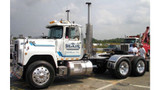 Brian Blair 1987 Mack R600 tandem axle tractor