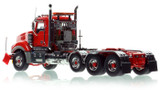 1:50 scale model of Mack Titan Tri-axle Tractor - Red over Red 1:50 scale model of Mack Titan Tri-axle Tractor - Red over Red