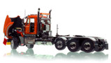 1:50 Scale Diecast Model of Mack Titan Tri-axle Tractor - Orange over Black