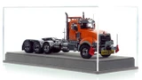 1:50 Scale Diecast Model of Mack Titan Tri-axle Tractor - Orange over Black