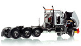 1:50 scale model of Mack Titan Tri-axle Tractor - White over Black