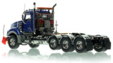 1:50 scale model of Mack Titan Tri-axle Tractor - Blue over Black