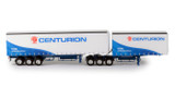 1:50 scale diecast model of Freighter T-Liner B Double Trailer Set - Centurion Transport