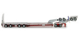 1:50 scale diecast model of Drake Trailers 4x8 Swingwing Drop Deck Trailer + 2x8 Dolly - Bowers 10th Anniversary
