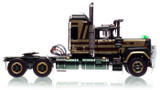 1:50 scale model of Mack Bicentennial Superliner II Tandem-Axle Sleeper -John Flynn AU 1:50 scale diecast model by Drake Collectibles