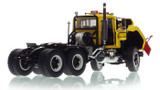 1:50 scale model of Mack R600 Tandem Axle Tractor - Yellow 1021 over Black
