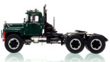 1:50 scale model of Mack R600 Tandem Axle Tractor - Green 6005 over Black