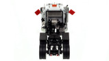 1:50 scale model of Mack R600 Tandem Axle Tractor - White over Black