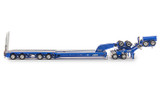 1:50 Scale Diecast Model of Drake Trailers 4x8 Swingwing Drop Deck Trailer + 2x8 Dolly - Light Blue AU