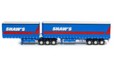 1:50 scale diecast model of Freighter T-Liner B Double Trailer Set - Shaw's Transport