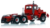1:50 Scale Model of Mack R600 Tandem Axle Tractor - Viper Red