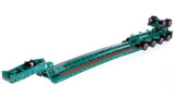 1:50 Scale Diecast Model of Fontaine Magnitude 80 - 100-Ton 5-Axle Step Deck Trailer - Cardi Blue