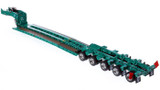 1:50 Scale Diecast Model of Fontaine Magnitude 80 - 100-Ton 5-Axle Step Deck Trailer - Cardi Blue