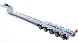 1:50 Scale Diecast Model of Fontaine Magnitude 80 - 100-Ton 5-Axle Step Deck Trailer - White