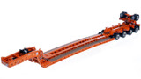1:50 Scale Diecast Model of Fontaine Magnitude 80 - 100-Ton 5-Axle Step Deck Trailer - Orange 2010