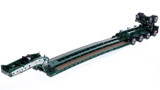 1:50 Scale Diecast Model of Fontaine Magnitude 80 - 100-Ton 5-Axle Step Deck Trailer - Green 6005