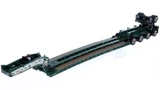 1:50 Scale Diecast Model of Fontaine Magnitude 80 - 100-Ton 5-Axle Step Deck Trailer - Green 6005