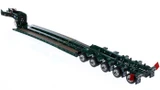 1:50 Scale Diecast Model of Fontaine Magnitude 80 - 100-Ton 5-Axle Step Deck Trailer - Green 6005