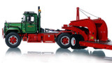 1:50 Scale Diecast Model of Rodger E. Gerhart Mack RD688SX with Viper Red Talbert 60-Ton Cableneck Lowbed Trailer