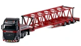 1:50 Scale Diecast Model of Mammoet Volvo 6x2 FH5 with 3-Axle Faymonville Lowloader