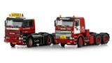 1:50 Scale Diecast Model of Mammoet & Van Seumeren Scania 142 Classic Tractor Set