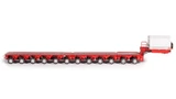 1:50 Scale Diecast Model of Scheuerle 12-Axle InterCombi Trailer - Rosso Red