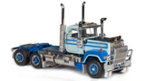 1:50 Scale Diecast Model of Mack Superliner AU Series 1 Day Cab - Light Blue