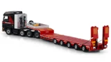 1:50 Scale Diecast Model of Mammoet DAF XG 8x4 with 5 axle Nooteboom Manoovr