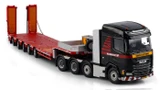 1:50 Scale Diecast Model of Mammoet DAF XG 8x4 with 5 axle Nooteboom Manoovr