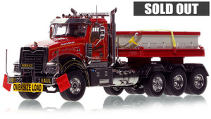 1:50 scale model of DeBerardinis Heavy Haul 2017 Mack Titan 17 Tri-Axle Tractor 1:50 scale model of DeBerardinis Heavy Haul 2017 Mack Titan 17 Tri-Axle Tractor