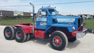 Sid Kamp Trucking 1964 Mack B-81 tandem axle tractor