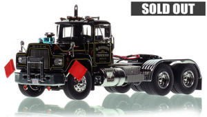 1:50 scale model of D. Rounds Trucking 1988 Mack R688