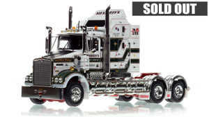 1:50 scale model of Kenworth Legend SAR Membrey's Transport and Crane Hire Tandem Axle Tractor - 50th Anniversary Edition AU