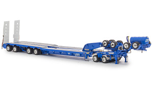 1:50 Scale Diecast Model of Drake Trailers 4x8 Swingwing Drop Deck Trailer + 2x8 Dolly - Light Blue AU