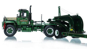 1:50 Scale Diecast Model of Brian Lawler Mack RD688SX with Talbert 60T Lowbed Trailer