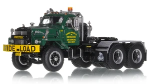 1:50 scale diecast model of Thomas Procter Co. 1963 Mack B-813SX Tandem Axle Tractor