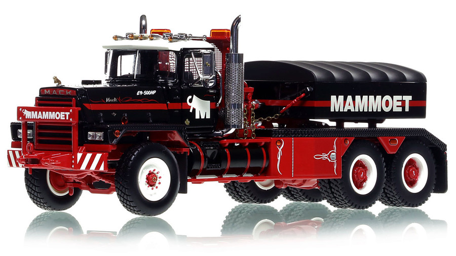 1:50 scale model of Mammoet 1995 Mack RD822SX