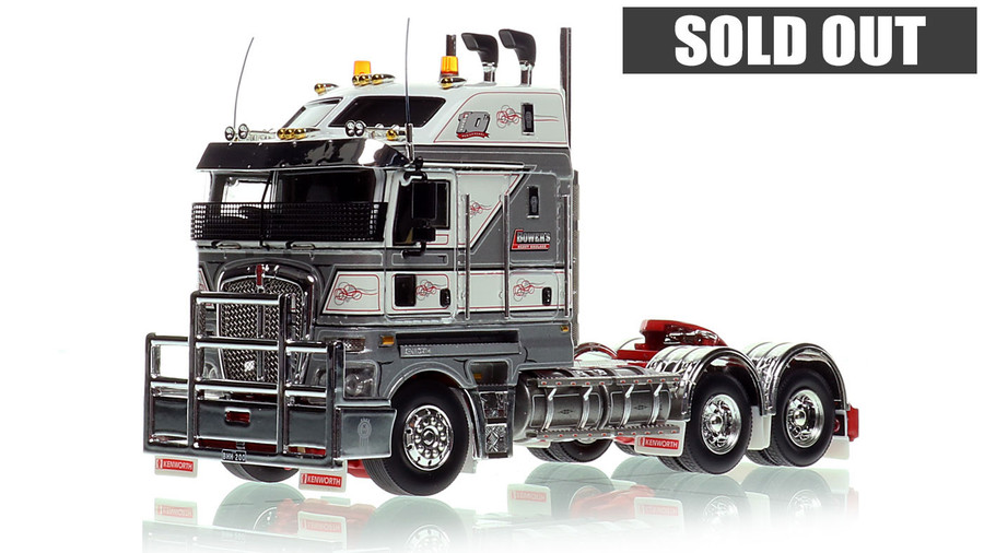 1:50 scale diecast model of Kenworth K200 2.8m Cab Tractor - Bowers Heavy Haulage 10 Year Anniversary AU