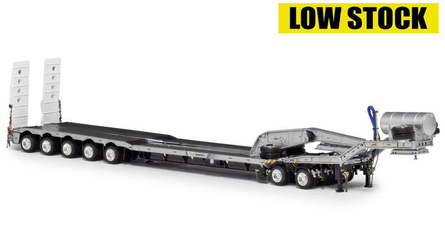 1:50 scale diecast model of Drake Trailers 5x8 + 2x8 Swingwing Drop Deck Trailer - VE Group