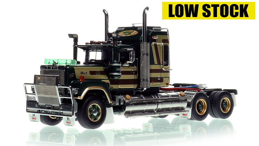 1:50 Scale Model of Mack Bicentennial Superliner II Tandem-Axle Sleeper - Ernest Giles AU