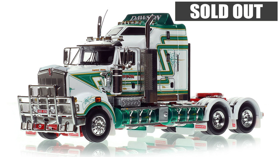 1:50 Scale Diecast Model of Kenworth T909 Tandem Axle Tractor - Dawson Haulage AU