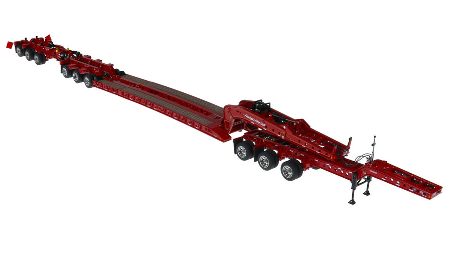 1:50 Scale Diecast Model of DeBerardinis Heavy Haul Fontaine Magnitude 80 - 3x3x3 Flat Level Deck Trailer