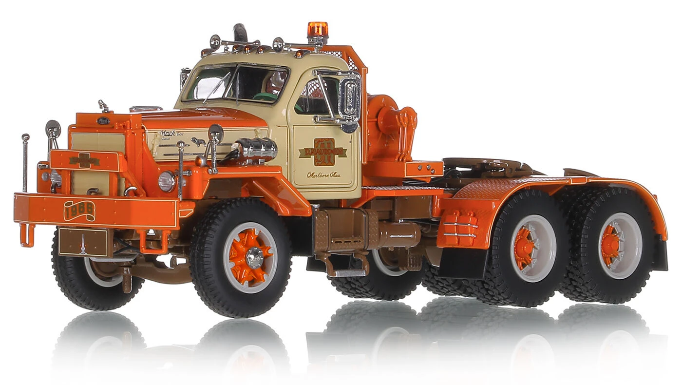 1:50 Scale Diecast Model of D. Mauro & Sons 1965 Mack B-87 Tandem Axle Tractor