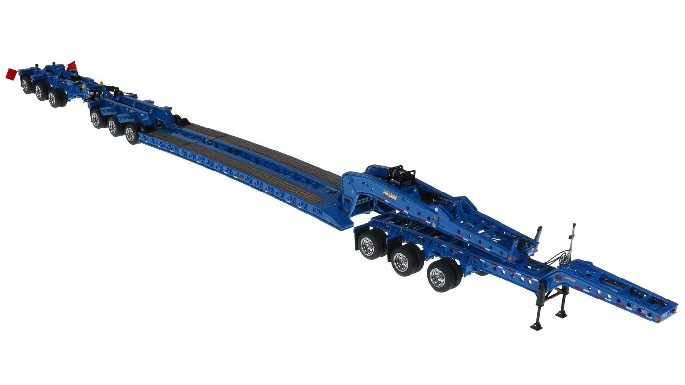 1:50 Scale Diecast Model of Sid Kamp Trucking Fontaine Magnitude 80 - 3x3x3 Flat Level Deck Trailer