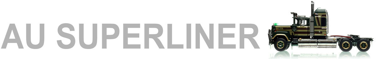 1:50 scale diecast models of Australian Mack Superliners