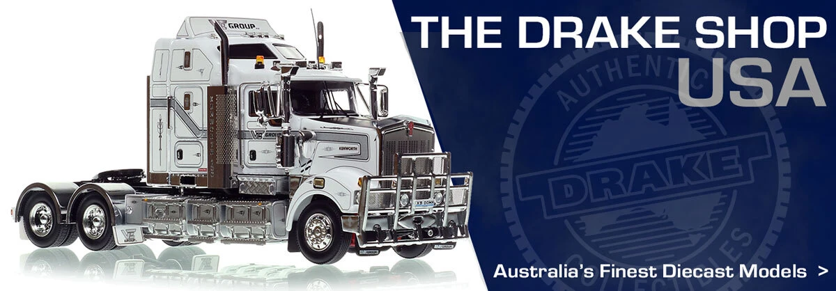 1:50 scale diecast models by Drake Collectibles